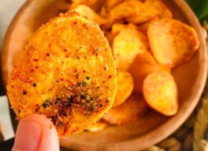 resep keripik talas