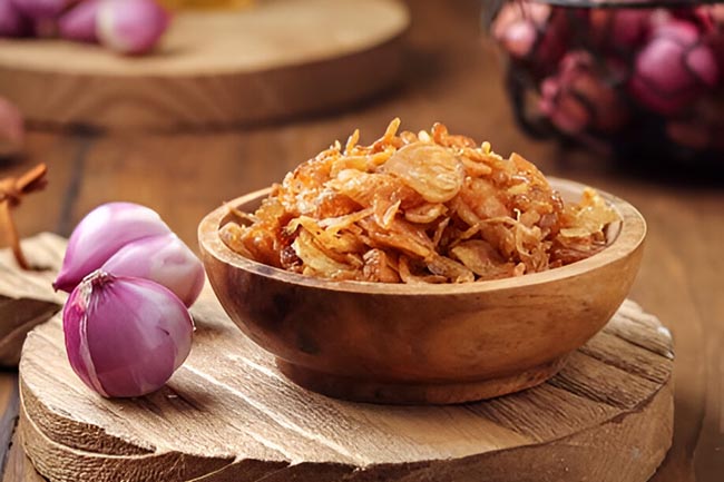 cara produksi bawang goreng rumahan