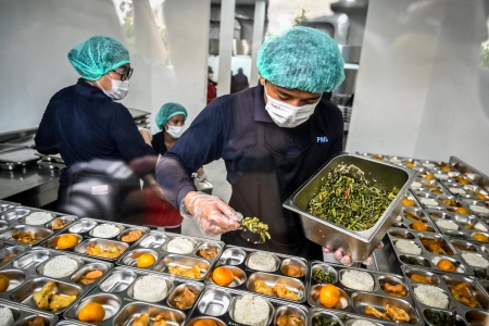 kontrol sanitasi dapur komunitas sehat