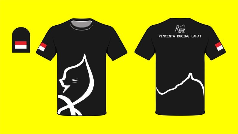 strategi membuat kaos event