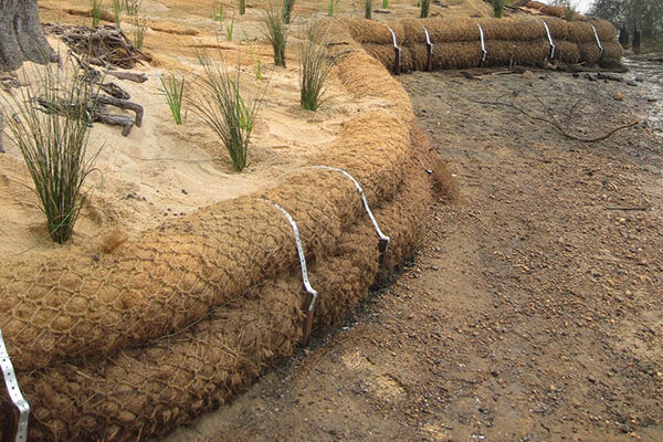 jaring sabut kelapa pengendali erosi