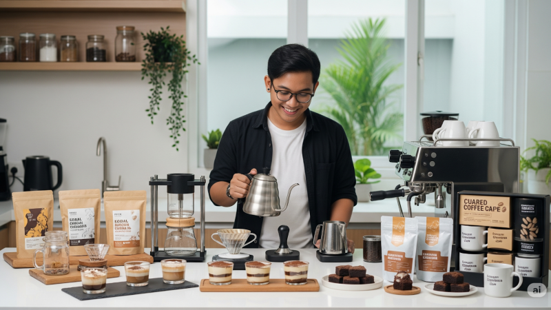 Usaha Kopi Kekinian Rumahan Modal Kecil