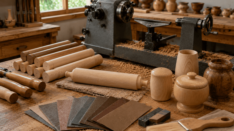 cara menghaluskan hasil bubut kayu