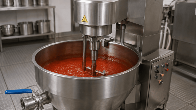 proses pembuatan saus sambal