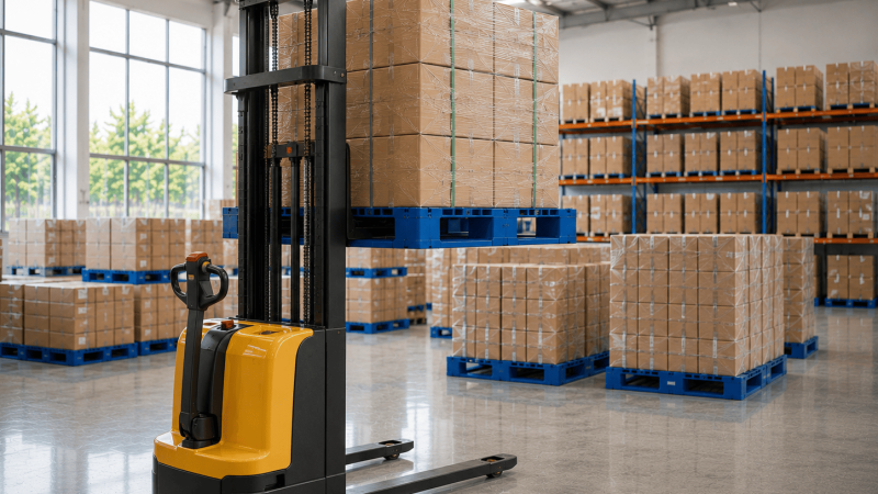 cara menggunakan hand stacker