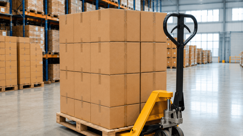 bagaimana cara kerja hand pallet