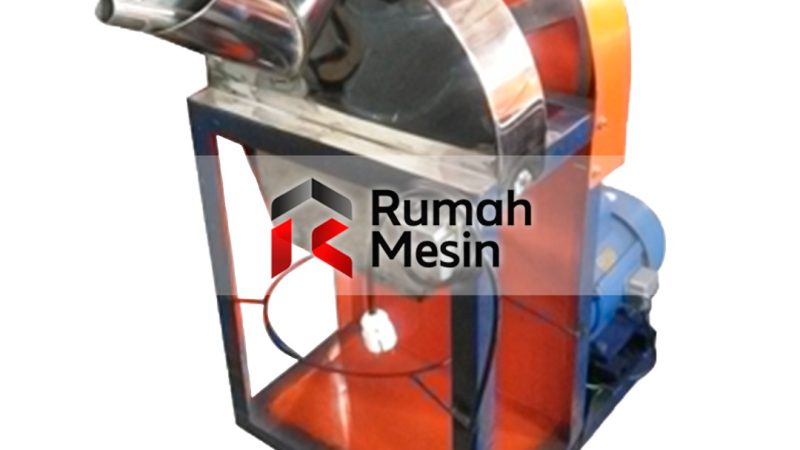 cara kerja mesin pengiris ubi
